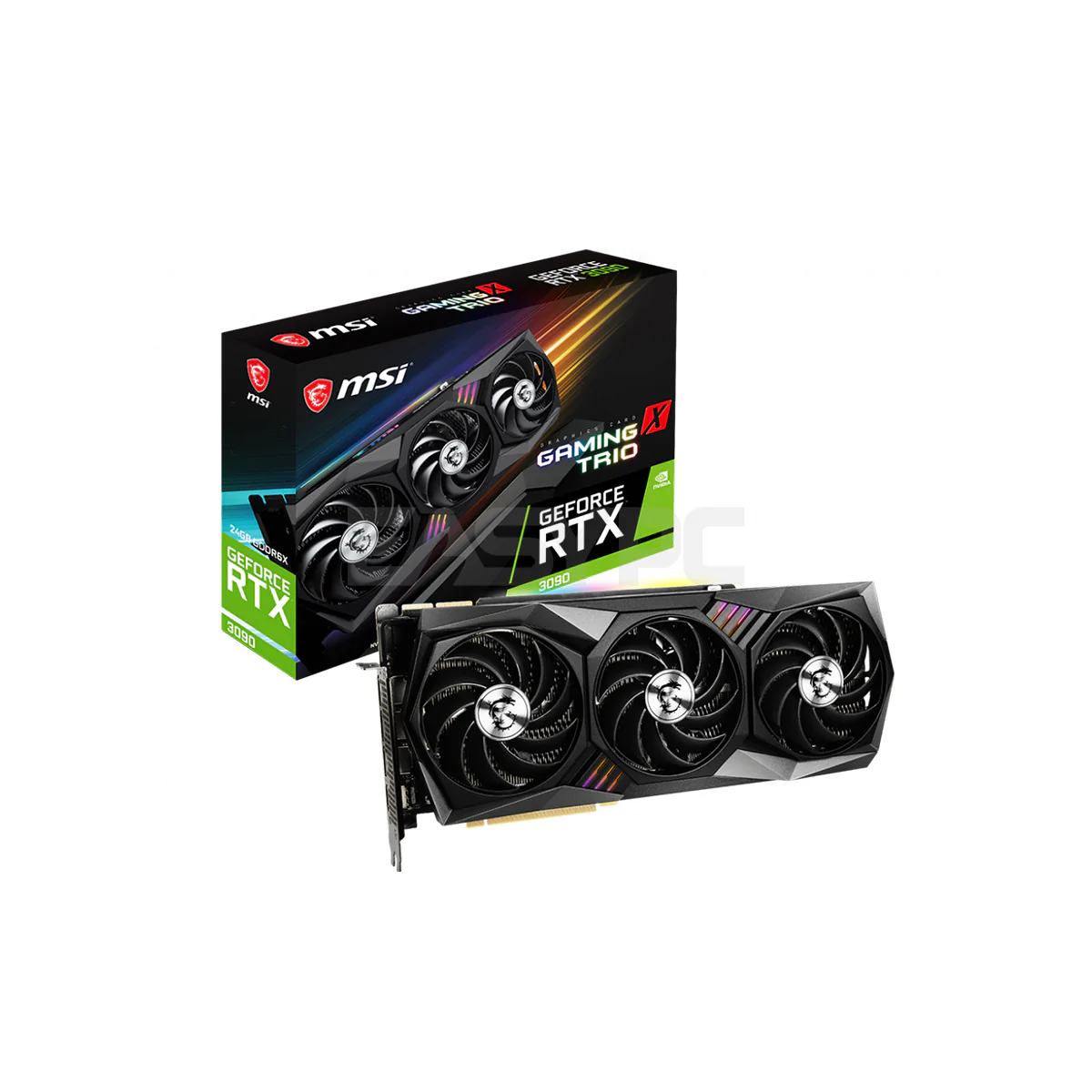 MSI NVIDIA® GeForce RTX™ 3090 Gaming X Trio 24gb 384bit GDdr6X Gaming Videocard - Image 5