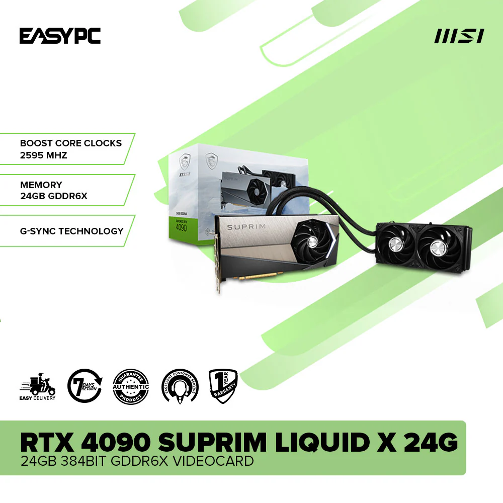 MSI NVIDIAÂ® GeForce RTXÂ™ 4090 GAMING X TRIO, SUPRIM X, SUPRIM LIQUID X, GAMING TRIO 24G, 24GB 384BIT GDDR6X Gaming Videocard - Image 10