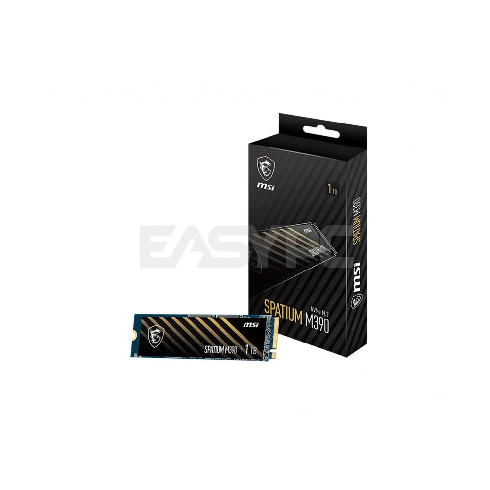 MSI Spatium M390 250GB/500GB/ 1TB NVME M.2 Solid State Drive - Image 10