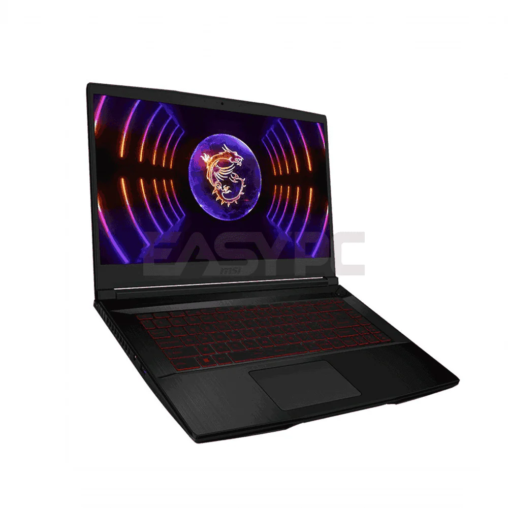 MSI Thin GF63 12UC-874PH 15.6" i5-12450H/8GB DDR4(3200MHz)/512GB SSD/RTX 3050 G4D6/Win11 Laptop