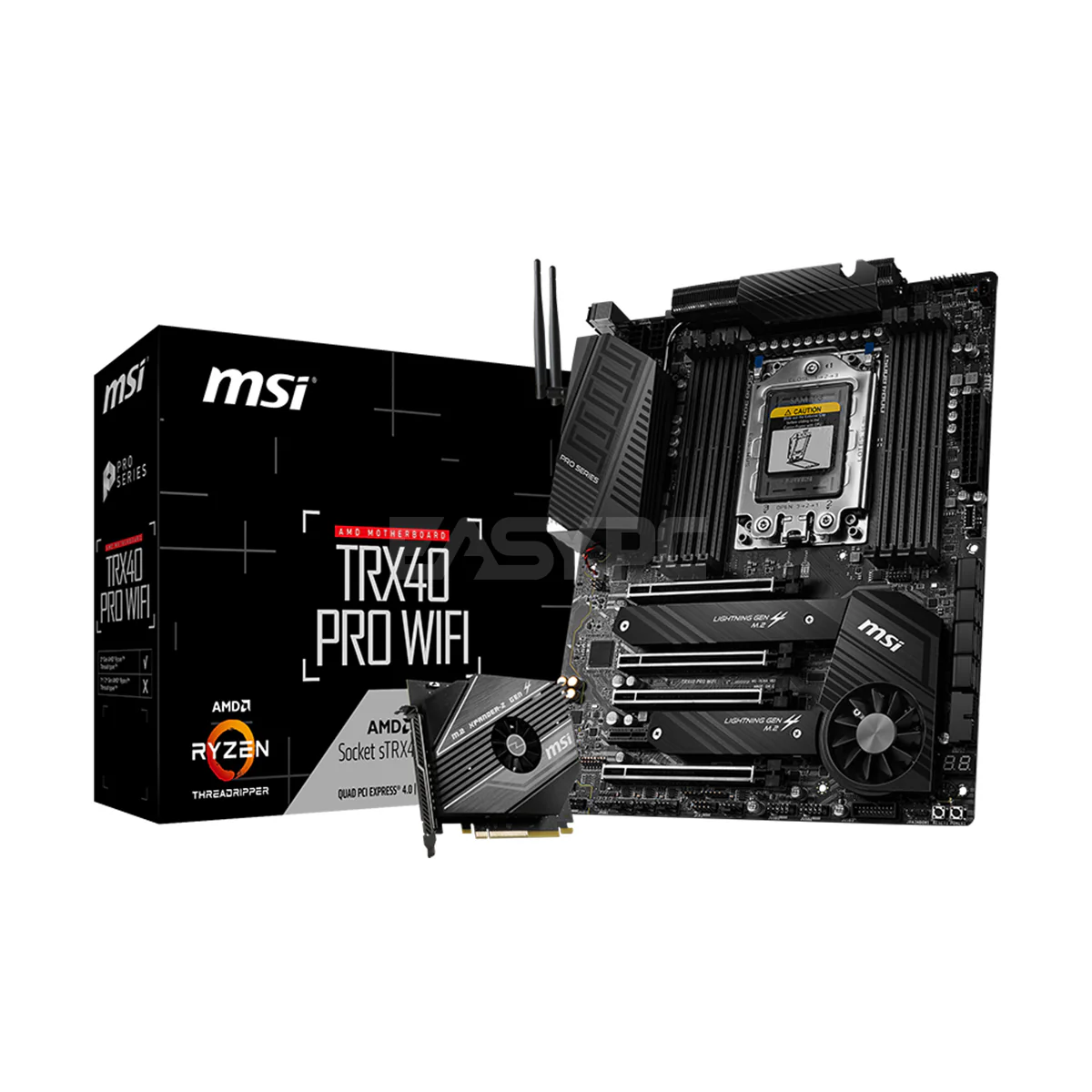 MSI TRX40 Pro Wifi Gaming Motherboard Socket sTRX40 Ddr4