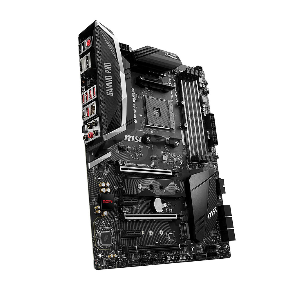 MSI X470 Gaming Pro Carbon Motherboard Socket Am4 Ddr4 - Image 3