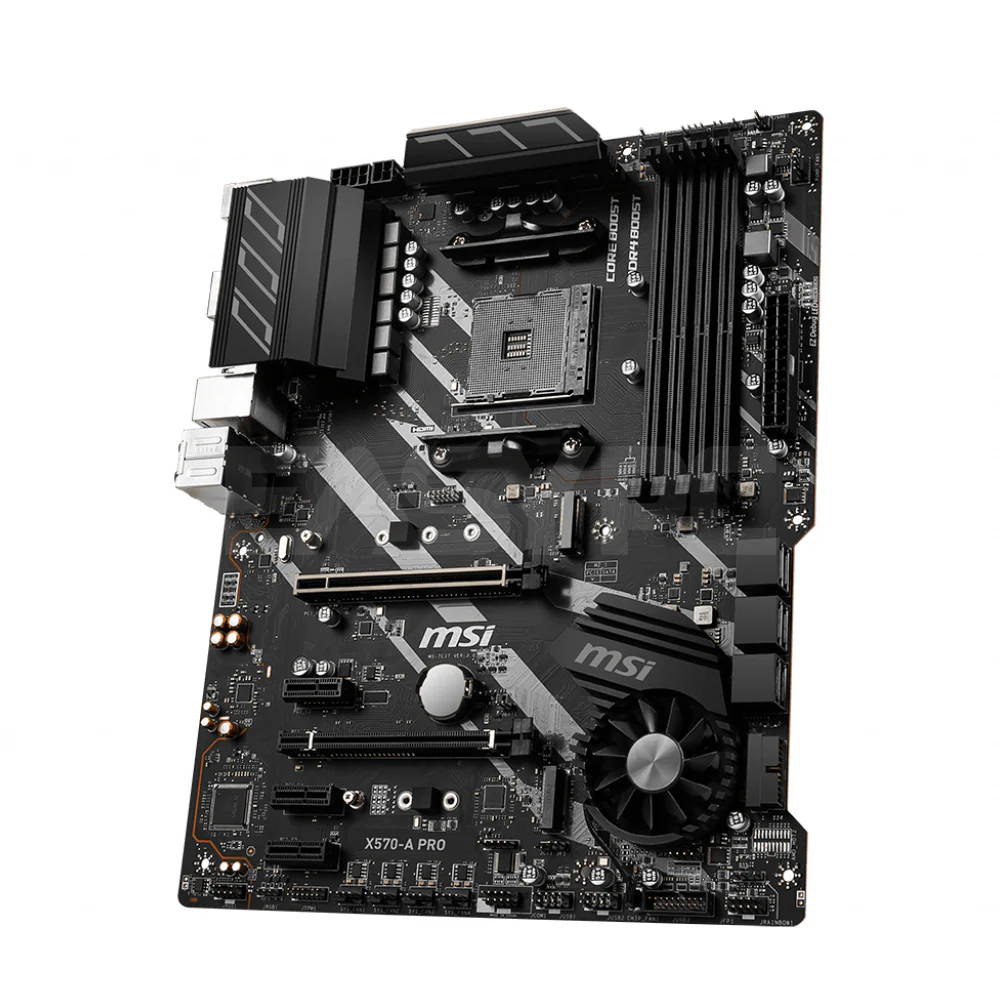 MSI X570-A Pro Socket Am4 Ddr4 Motherboard - Image 2