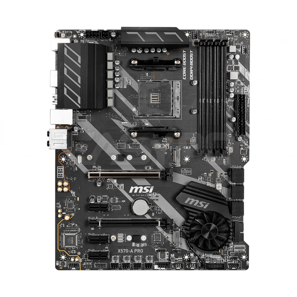 MSI X570-A Pro Socket Am4 Ddr4 Motherboard - Image 3