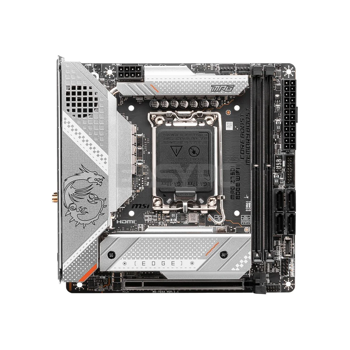 MSI Z790i Edge Wifi D5 LGA 1700 DDR5 Motherboard - Image 3