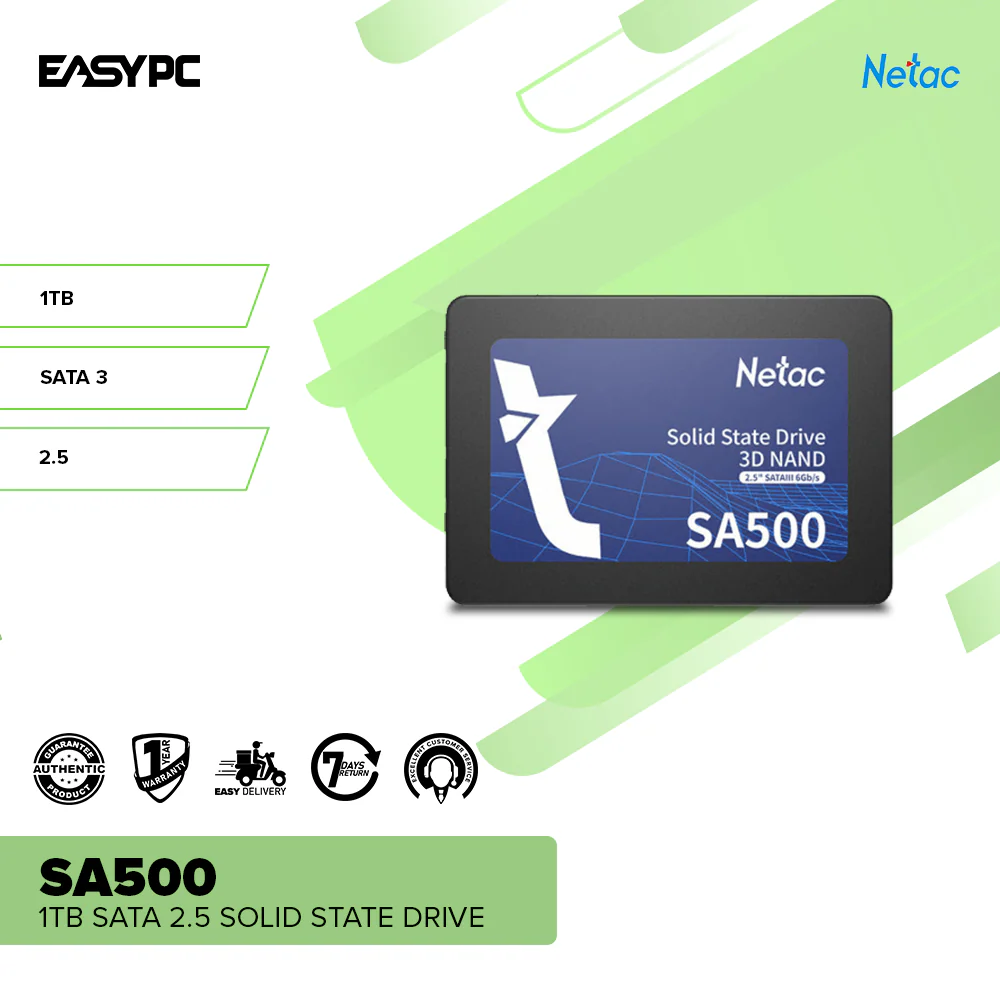 Netac SA500 1TB Sata 2.5 Solid State Drive - Image 2