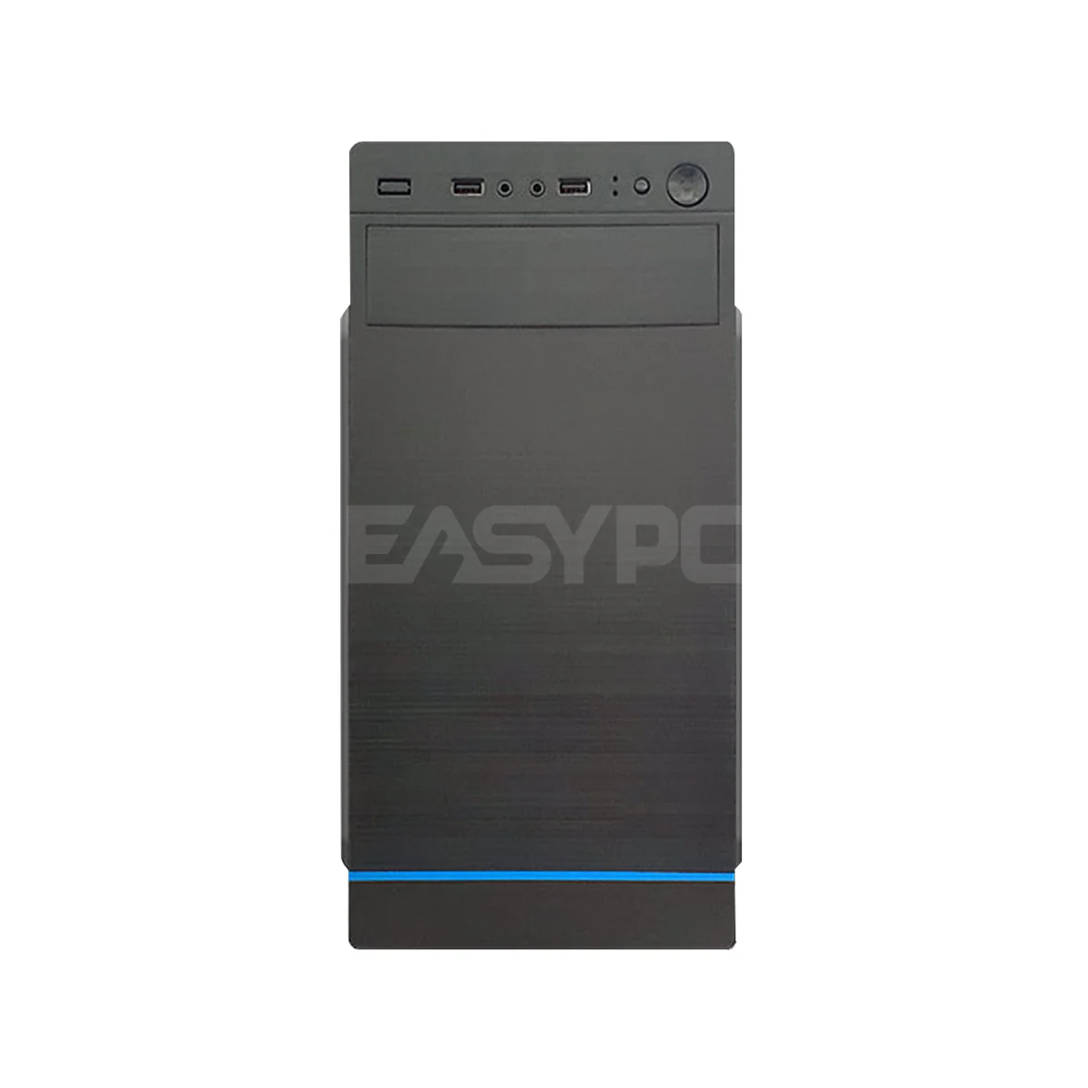 Neutron 2817 Mini Atx PC Case Black Blue with Power Supply - Image 3
