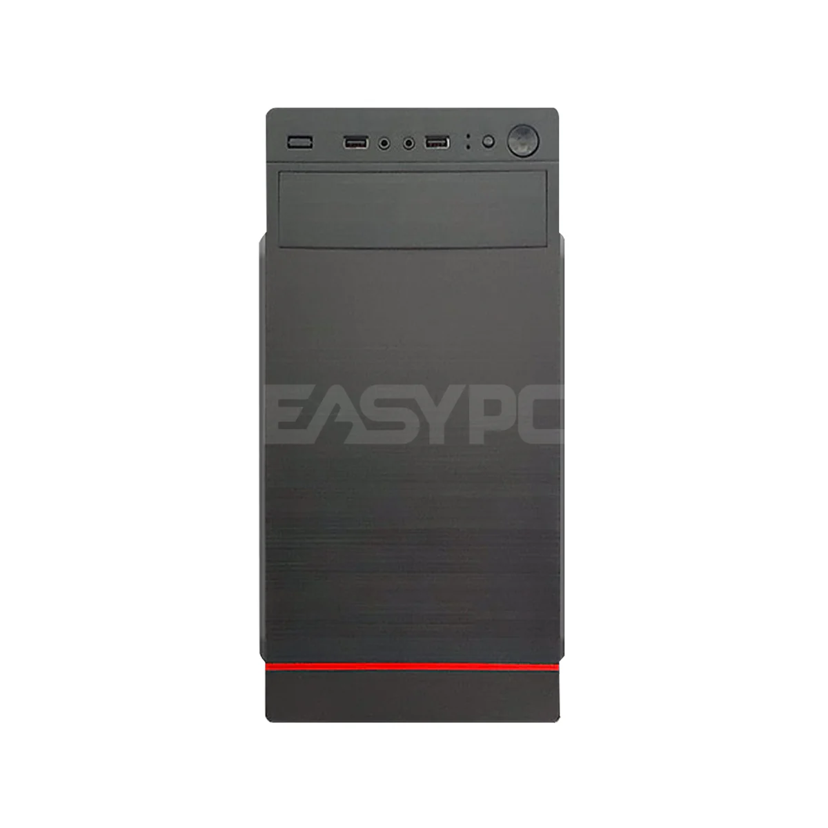 Neutron 2817 Mini Atx PC Case Black Red with Power Supply - Image 3