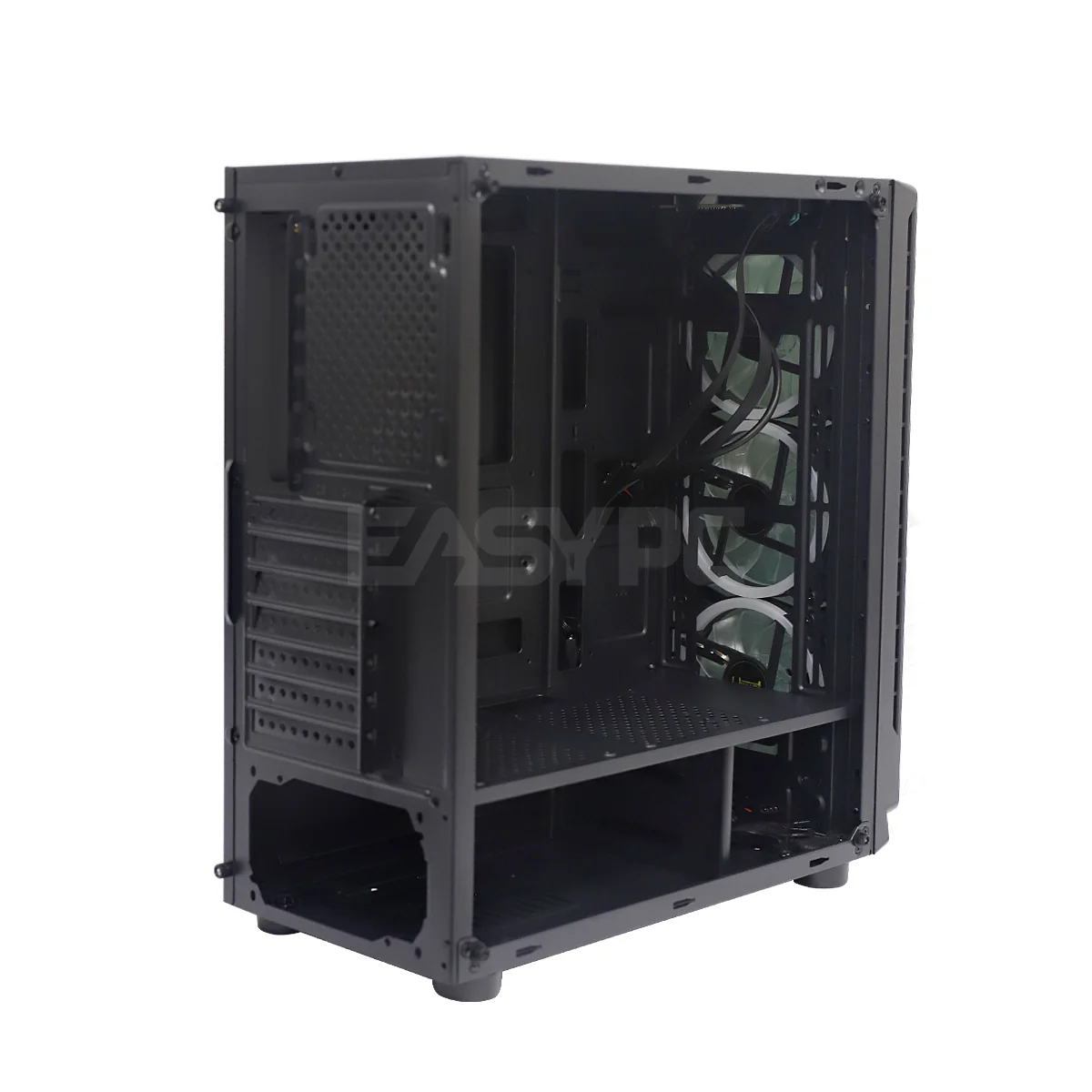 Neutron Viking Shield VKS 34 Tempered Glass Mid Tower Gaming PC Case Black - Image 4