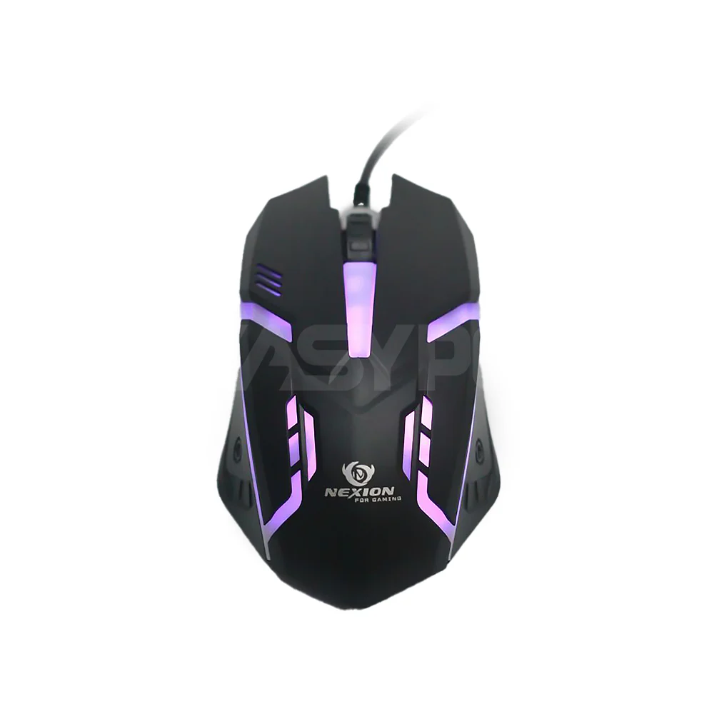 Nexion GK-140 USB Gaming Keyboard and Mouse Black - Image 4