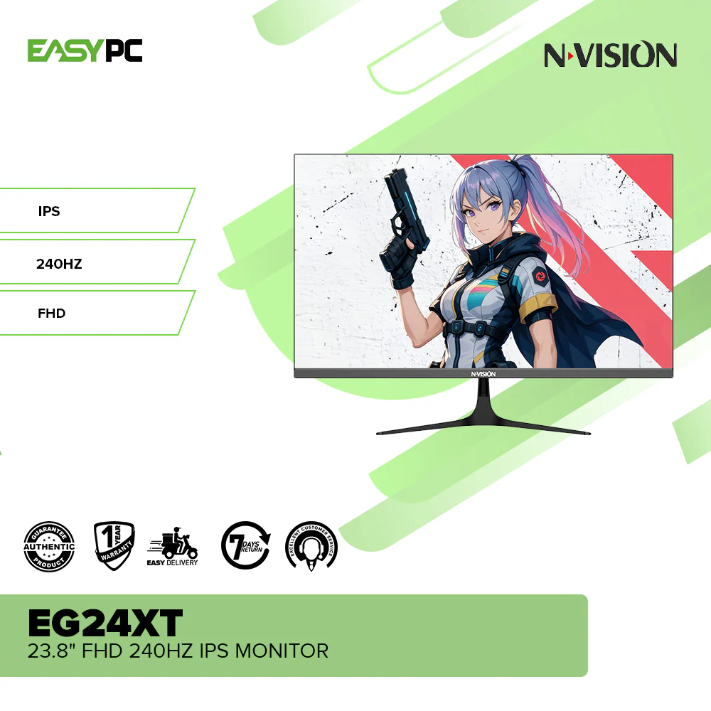 Nvision EG24XT 23.8" FHD 240Hz IPS Monitor - Image 5