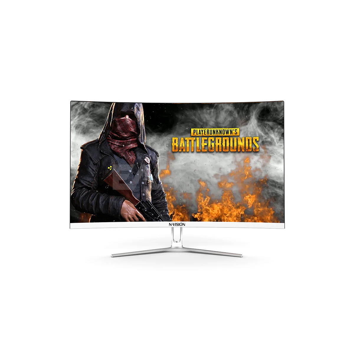 Nvision XC24S 24" 75Hz Curve V3 Wall Mountable Monitor White