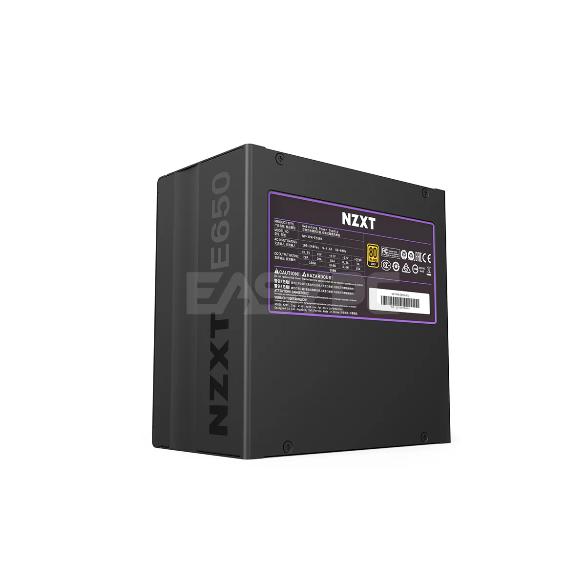 NZXT E650 650 Watts Digital Fully Modular 80 Plus Power Supply Gold NZNP1291 4JTP - Image 6
