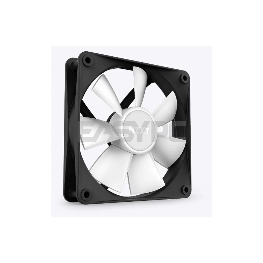 NZXT F120 RGB Core Triple Pack 3in1 Hub-Mounted RGB Fans & Controller Chassis Fan Black - Image 4