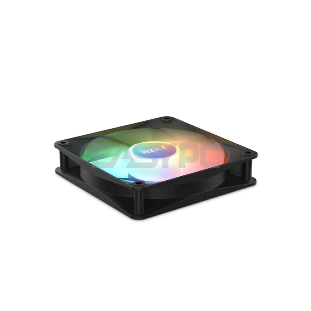 NZXT F120 RGB Core Triple Pack 3in1 Hub-Mounted RGB Fans & Controller Chassis Fan Black - Image 6