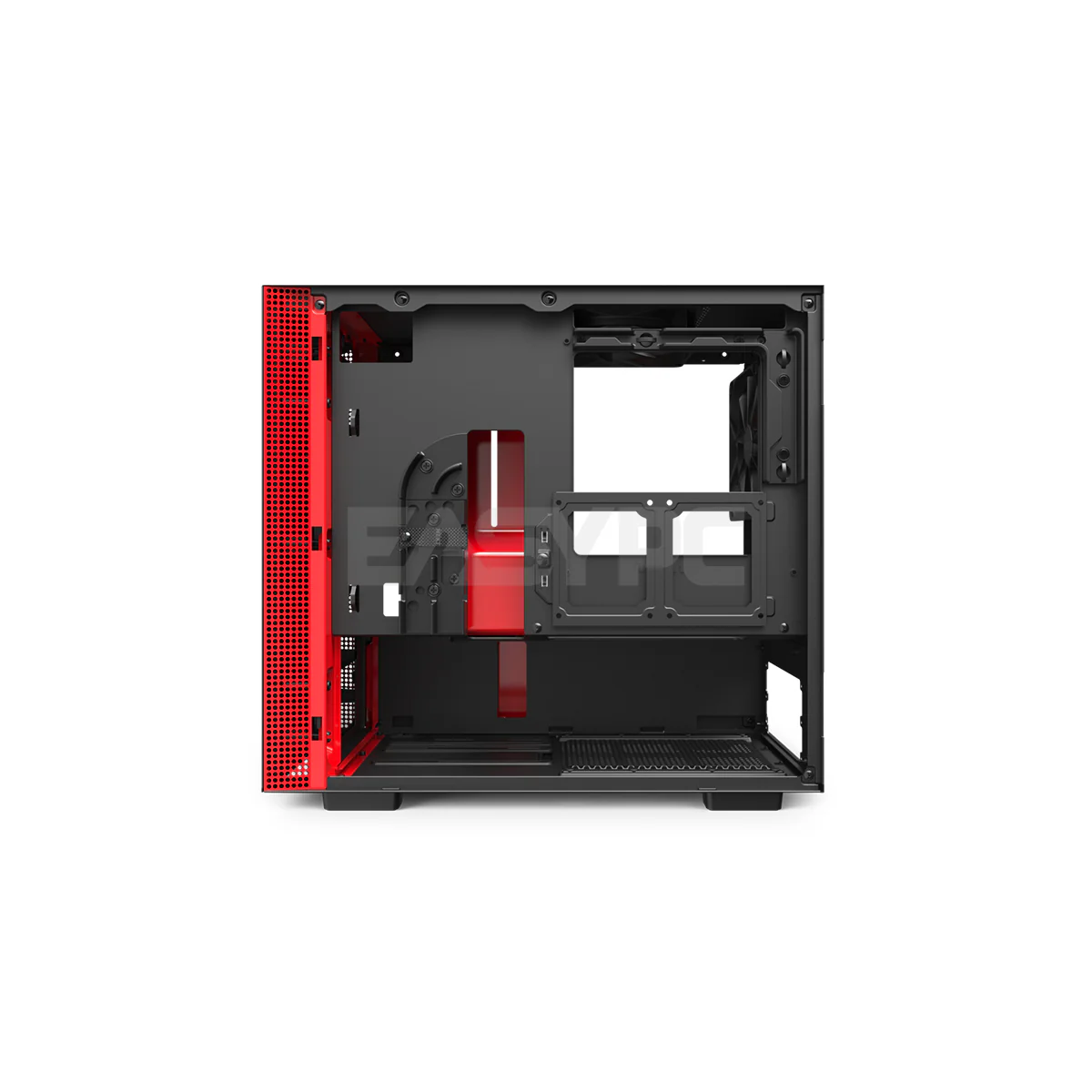 NZXT H210 Mini ITX PC Case Matte Black/Red NZCA1256 4JTP - Image 3