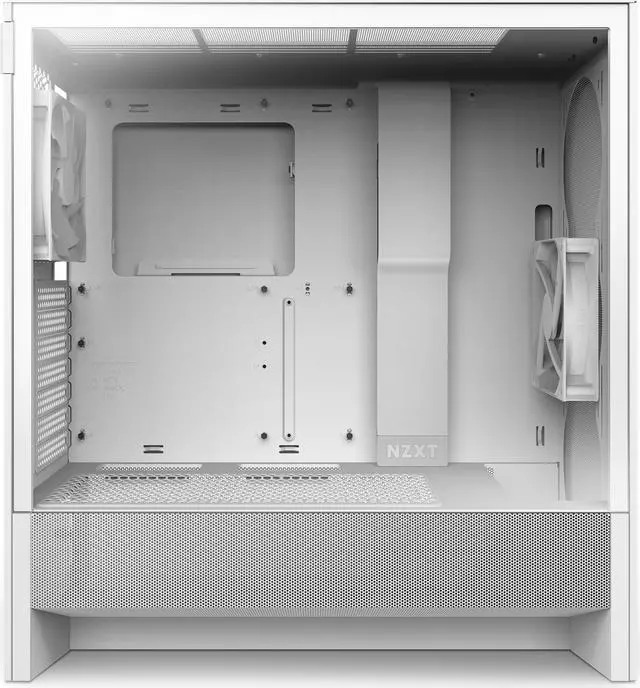 NZXT H5 Flow 2024 (CC-H52FW-01) ATX PC Case White - Image 3