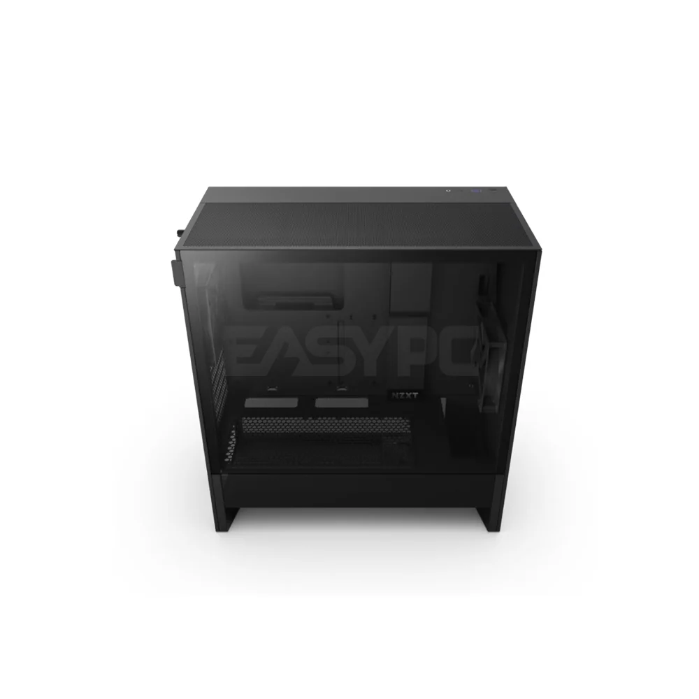 NZXT H5 Flow CC-H52FB-01 Black Compact Mid Tower Airflow Case - Image 4
