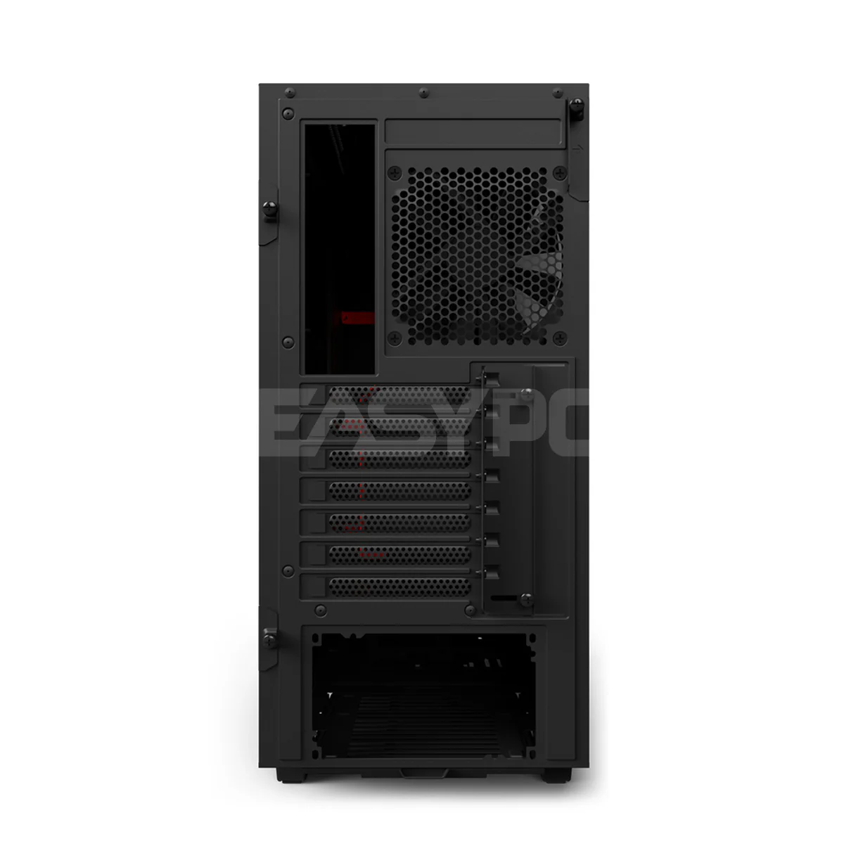 NZXT H500 Mid Tower Case Black Red - Image 6