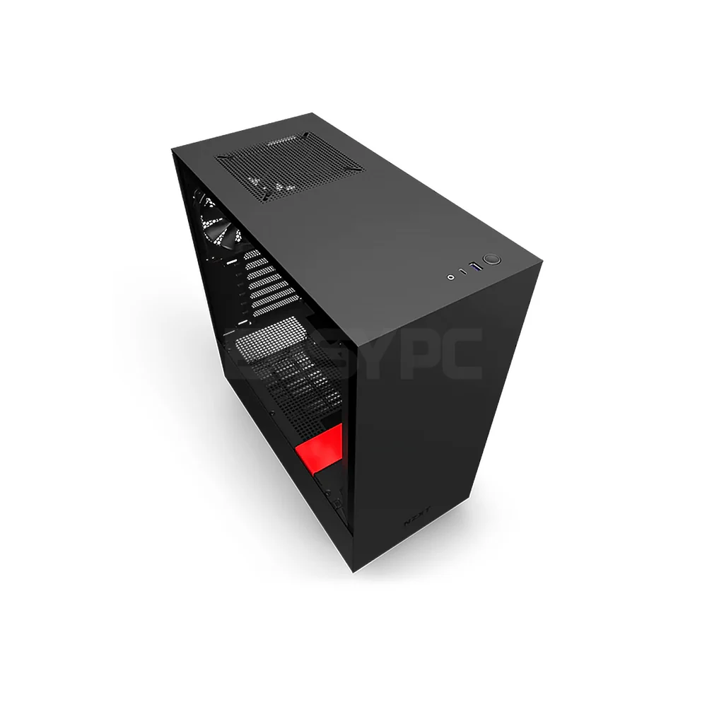 NZXT H510 Mid Tower PC Case Black, White/Black, Black/Red - Image 13