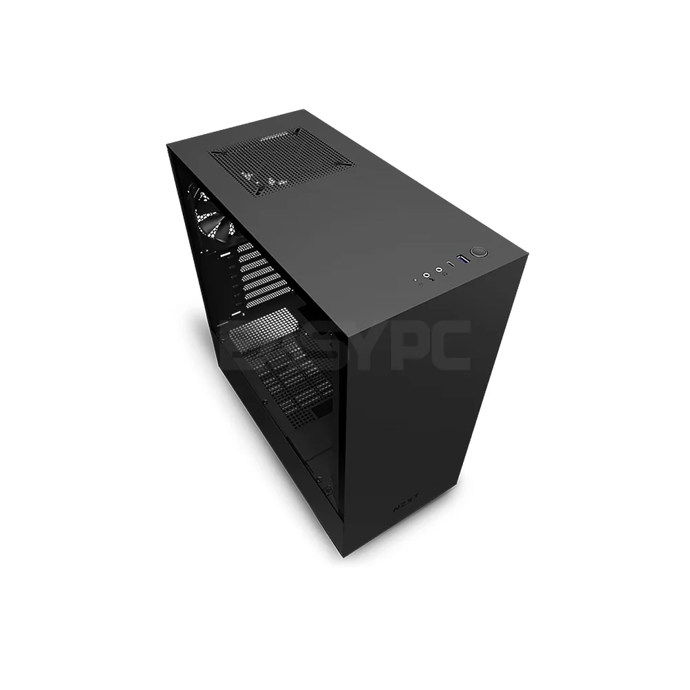 NZXT H510 Mid Tower PC Case Black, White/Black, Black/Red - Image 3