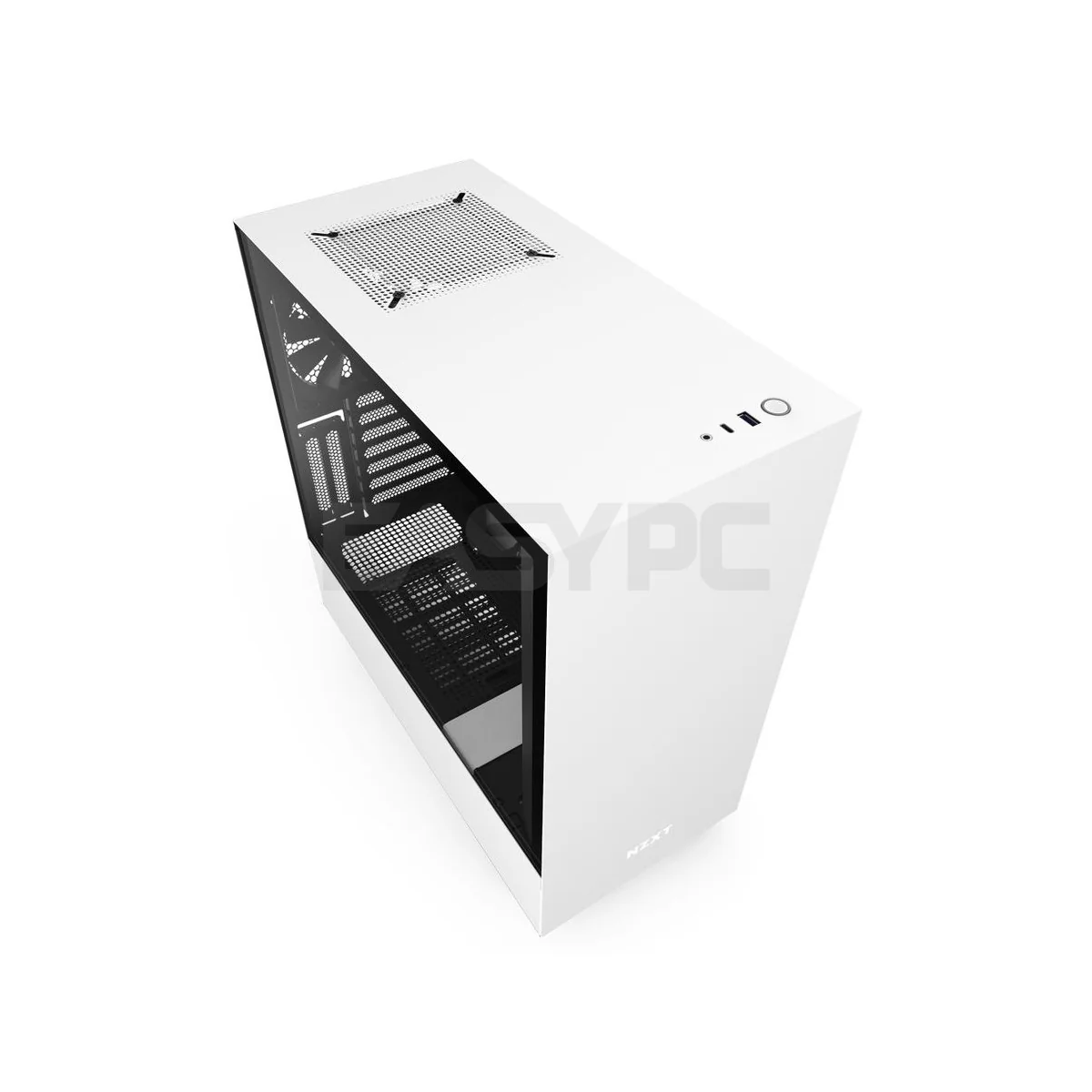 NZXT H510i Mid Tower Case White - Image 3