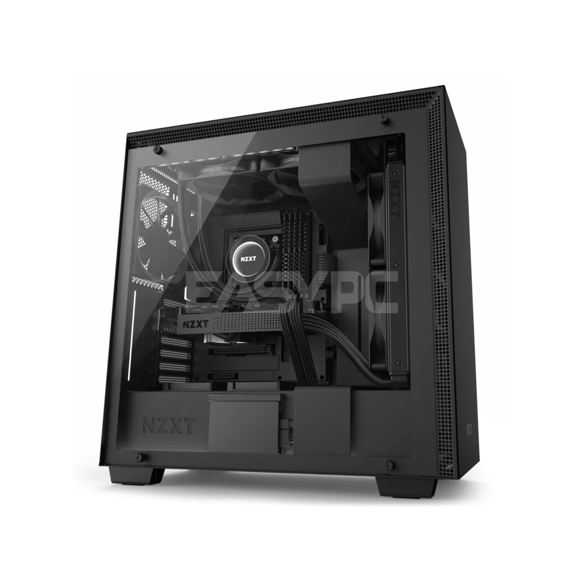 NZXT H700i Full Tower Gaming PC Case Black