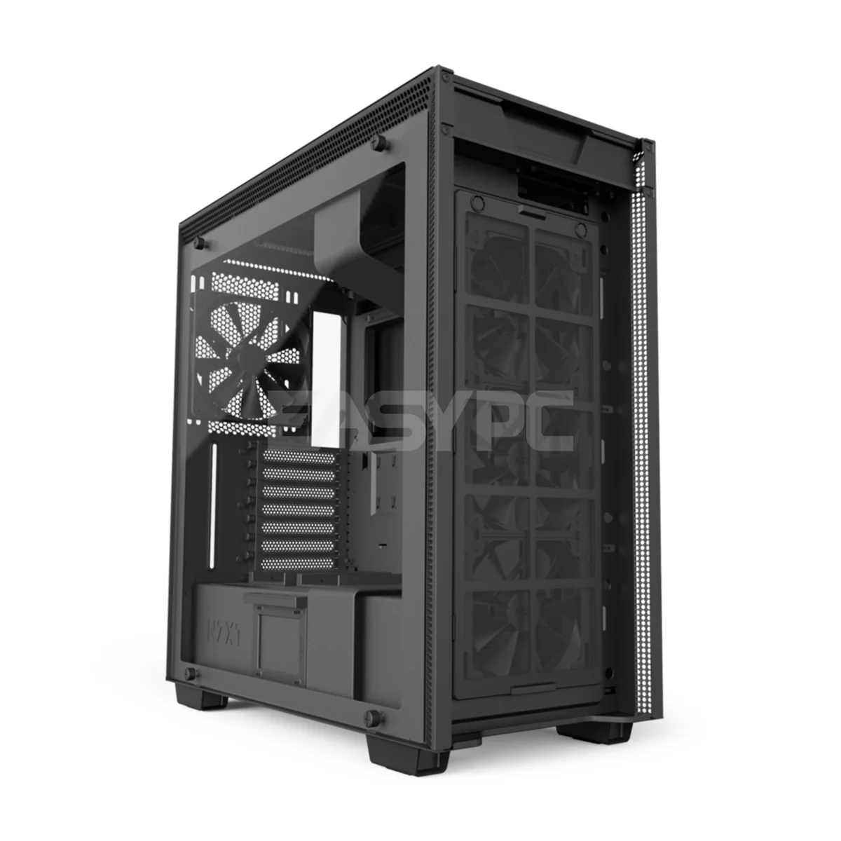 NZXT H700i Full Tower Gaming PC Case Black - Image 4
