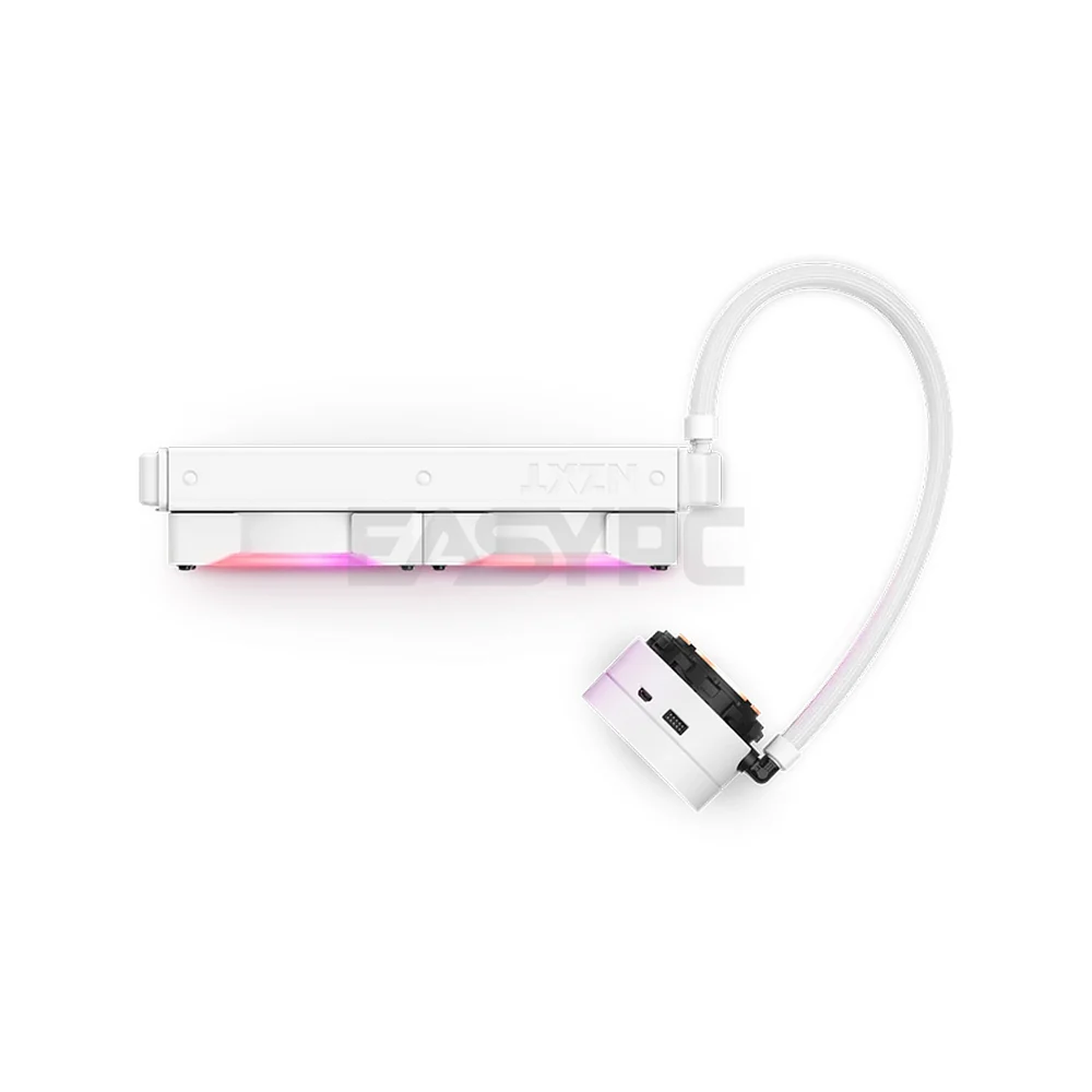 NZXT Kraken X53 RGB 240mm RGB Matte Black/White CPU Liquid Cooler - Image 8