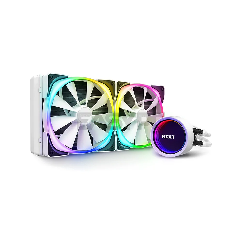 Nzxt Kraken X63 Aer RGB Black/ White AIO 280mm Liquid Cooler RL-KRX63-R1/ RL-KRX63-RW - Image 6