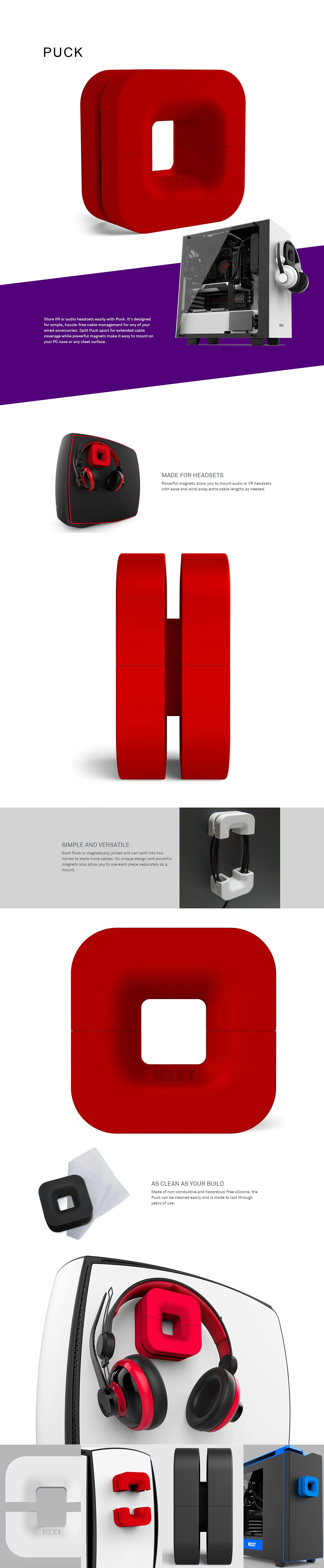 NZXT Puck BA-PUCKR-RD Red - Image 6