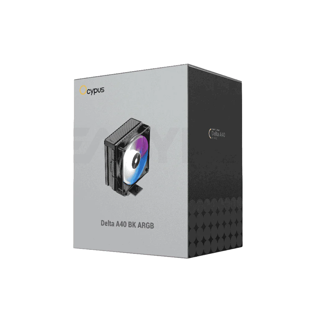 OCYPUS DELTA A40 ARGB CPU AIR COOLER BLACK - Image 5
