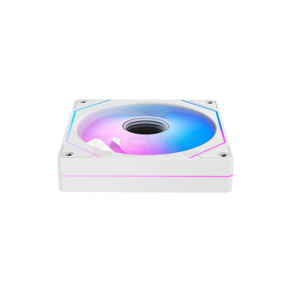 OCYPUS GAMMA F12 ARGB REVERSE BLADE CHASSIS FAN WHITE - Image 4