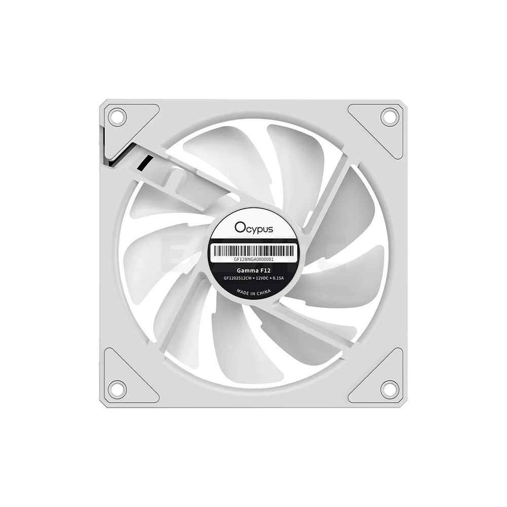 OCYPUS GAMMA F12 ARGB REVERSE BLADE CHASSIS FAN WHITE - Image 6
