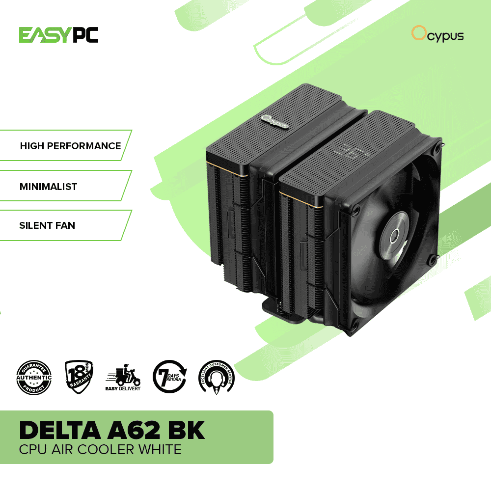 OCYPUS IOTA A62 BK CPU AIR COOLER BLACK - Image 2