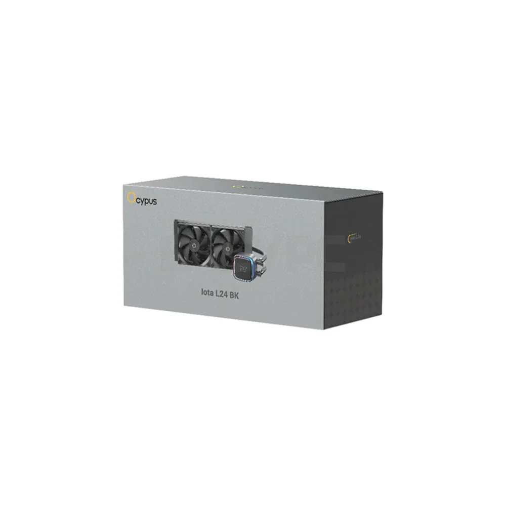 OCYPUS IOTA L24 ARGB PUMP BK AIO CPU LIQUID CPU COOLER BLACK - Image 6