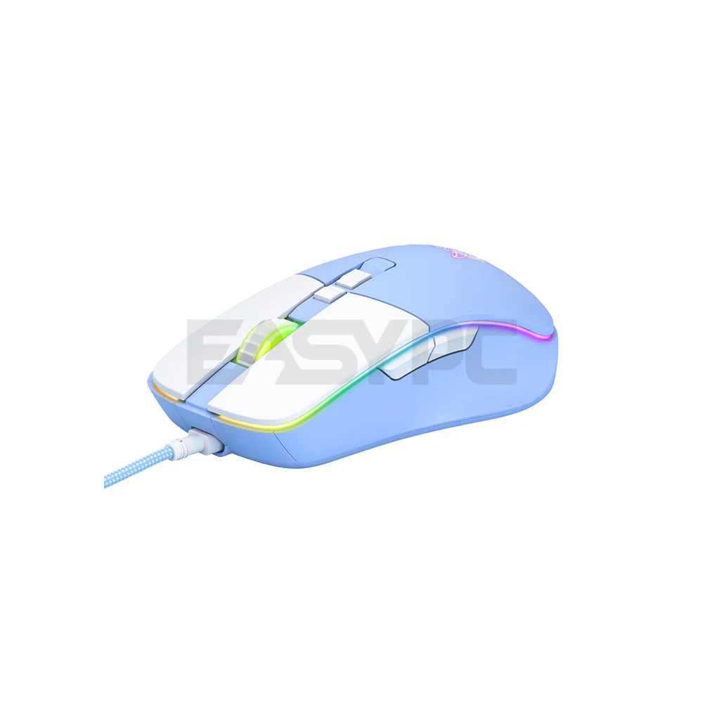 Onikuma CW916 Wired RGB Gaming Mouse Blue - Image 3