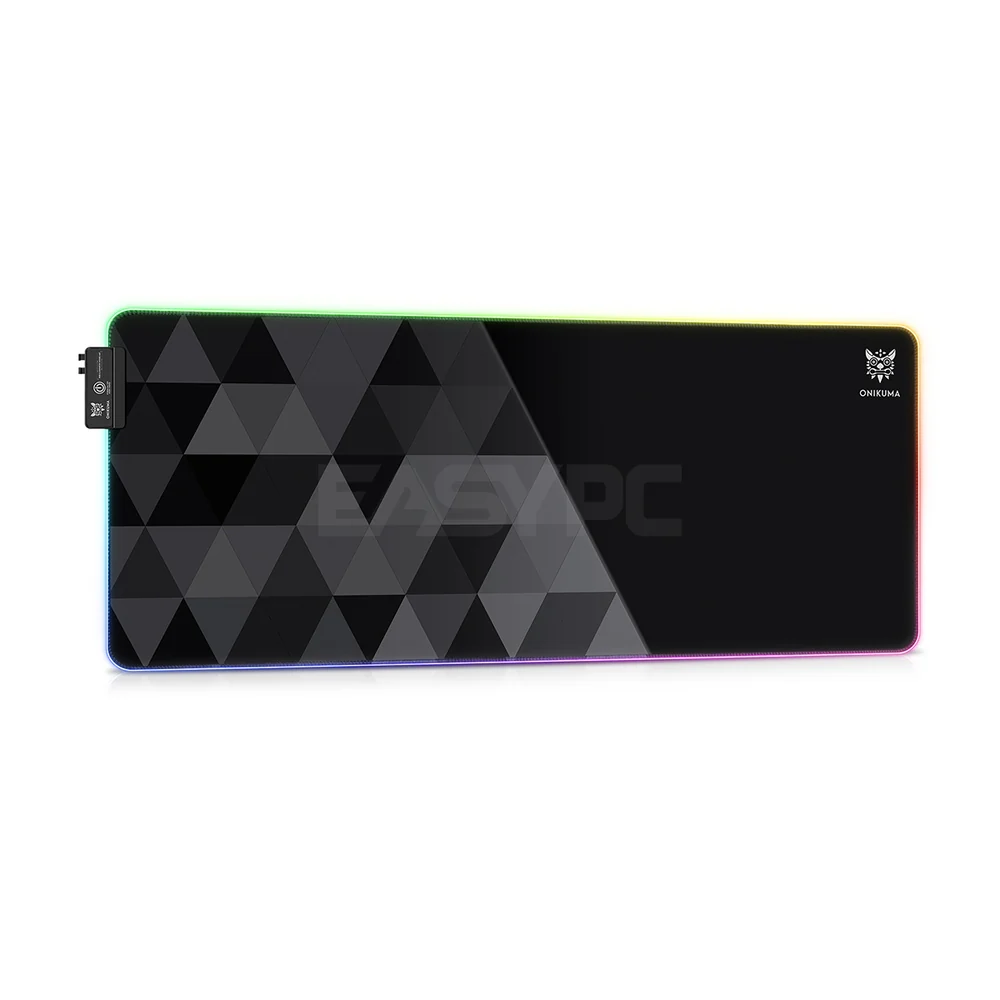 Onikuma G5/G6 RGB Extended, Plug and Play Enhance your gaming experience Gaming Mousepad Pink and Black - Image 6