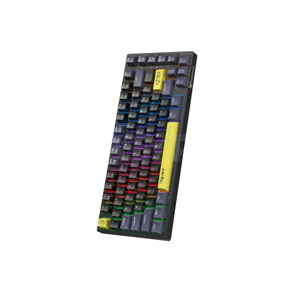 Onikuma G52 SPACE Black 82 Keys Mechanical Keyboard - Image 3