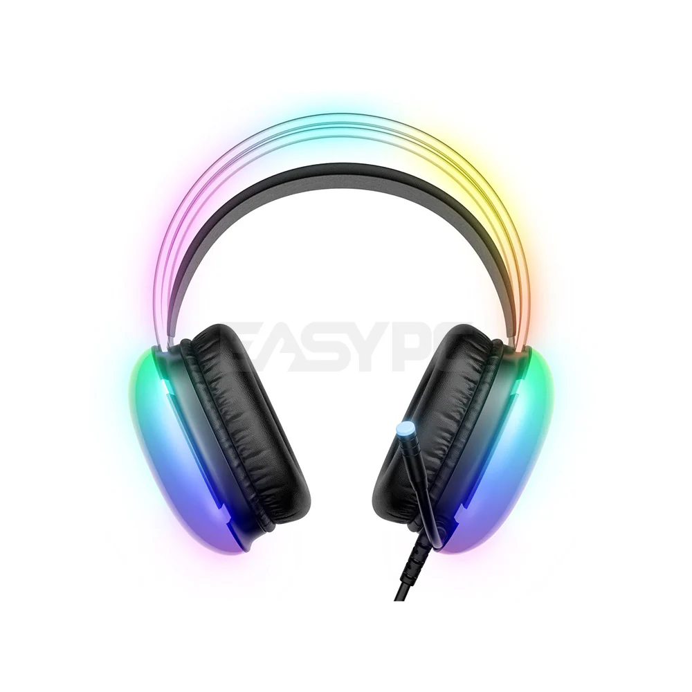 Onikuma X25 RGB Wired Gaming Headset Black - Image 4