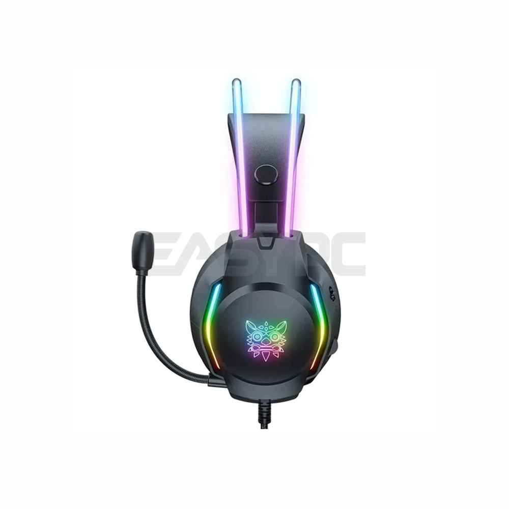 Onikuma X26 RGB Wired Gaming Headset Black - Image 3