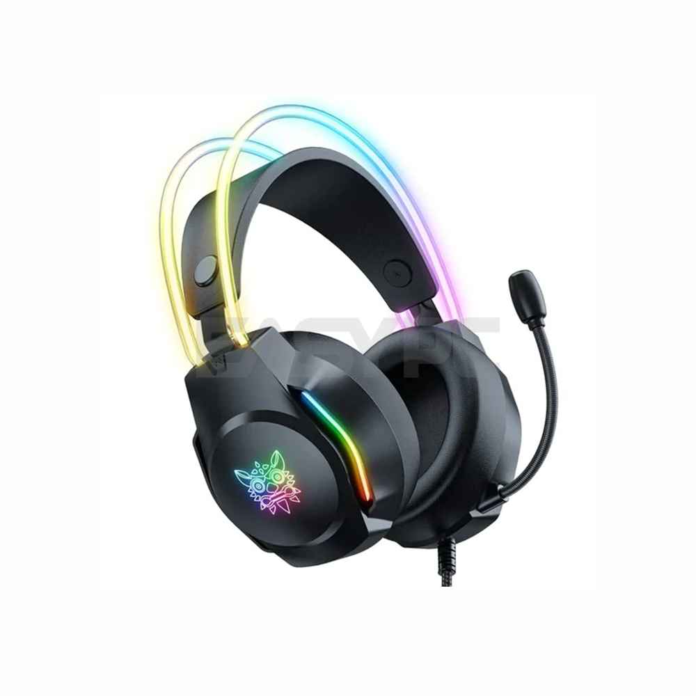 Onikuma X26 RGB Wired Gaming Headset Black - Image 4