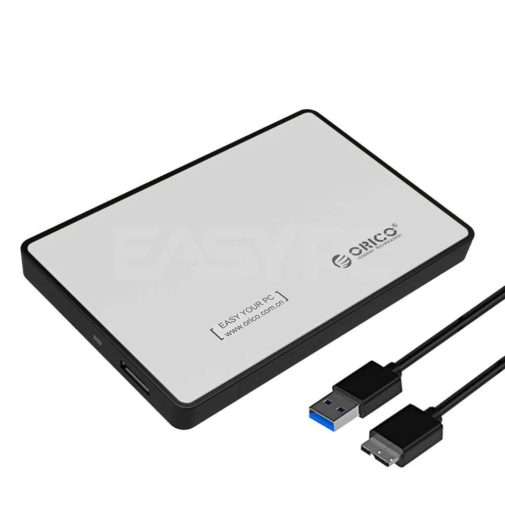 Orico 2588US3 2.5 Sata Enclosure Silver - Image 3