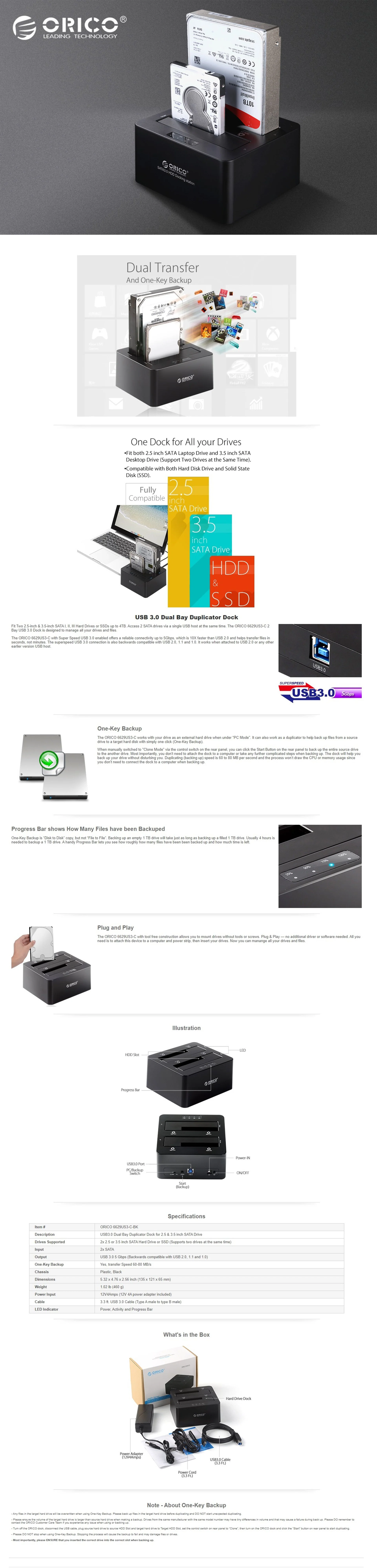 Orico Dual Bay Hdd Dock - Image 6