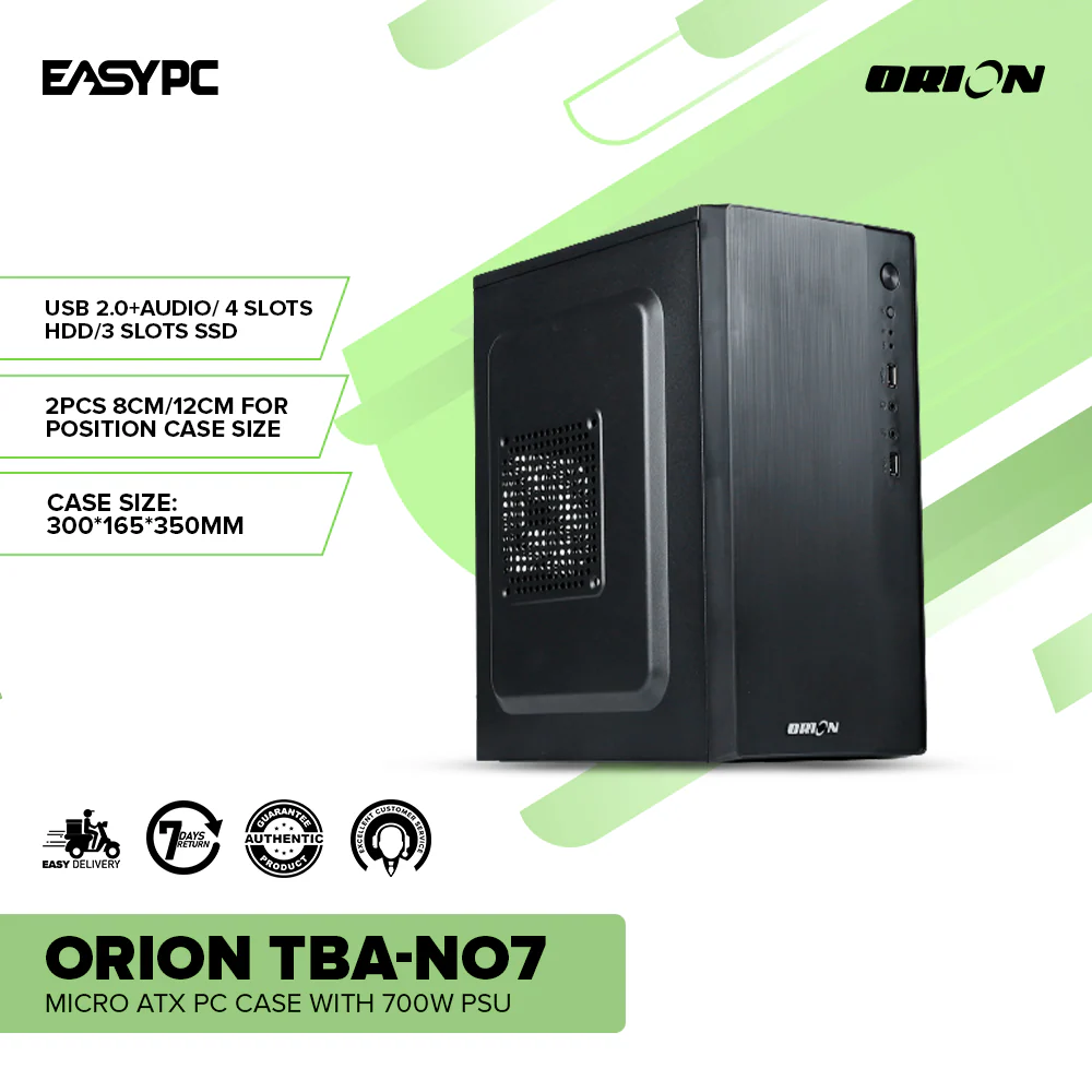Orion TBA-NO7 Micro ATX PC Case with 700w PSU - Image 2