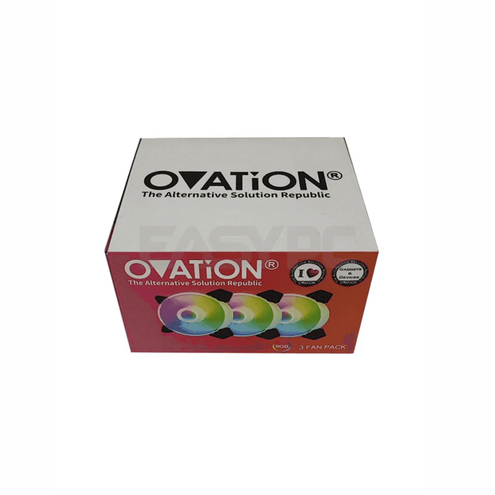 Ovation ACC 3in1 RGB kit Coldcool Standard Chassis Fan - Image 4