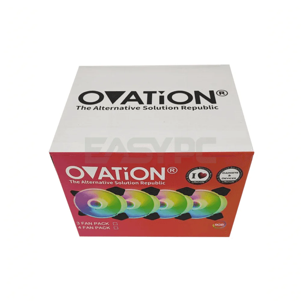 Ovation ACC 4in1 RGB kit Coldcool Standard Chassis Fan - Image 3