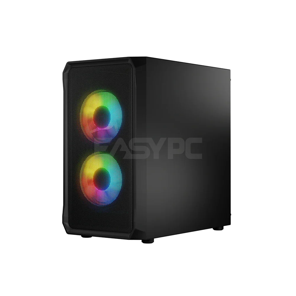 Ovation Hypergate Mesh 3.1 Micro ATX Gaming PC Case Black - Image 4