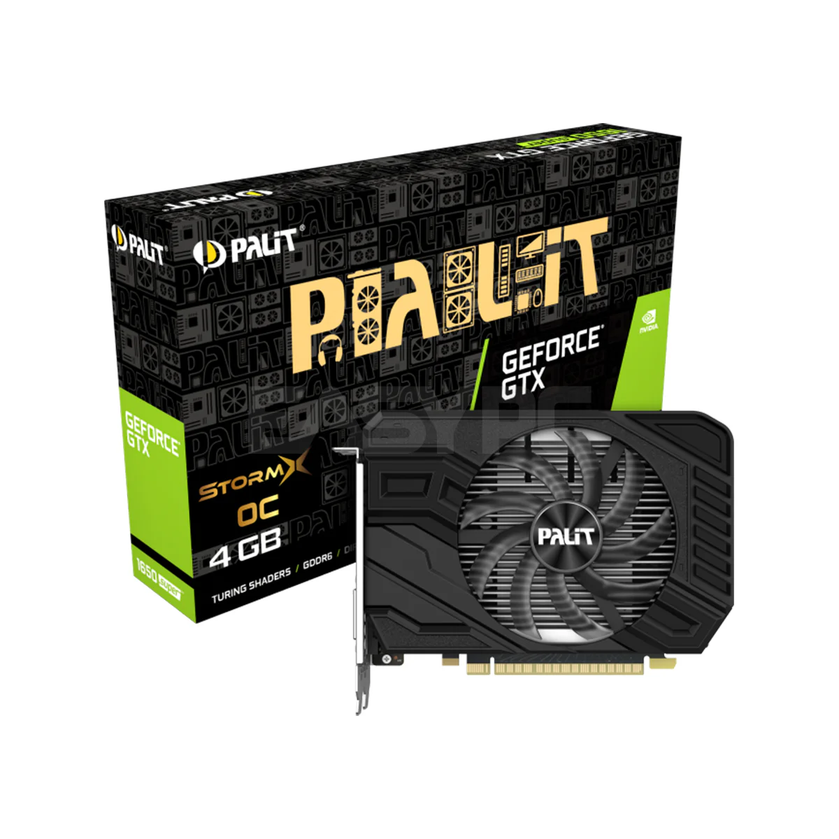 Palit NVIDIAÂ® GeForce GTX 1650 Super Storm X OC 4gb 128it GDdr6 Gaming Videocard
