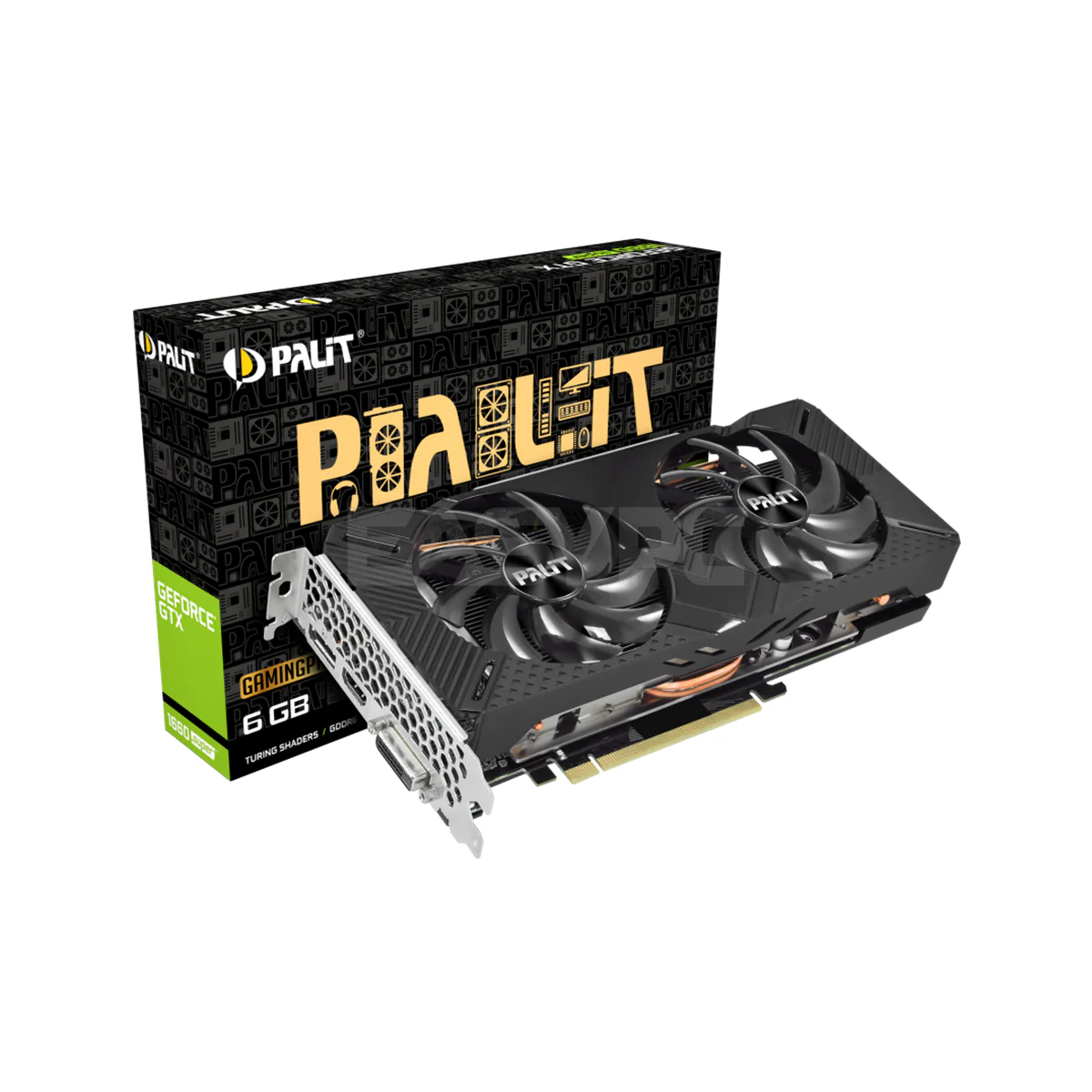 Palit NVIDIA® GeForce GTX™ 1660 Super Gaming Pro NE6166S018J9-1160A-1 6gb 192bit GDdr6 Videocard Non-RGB